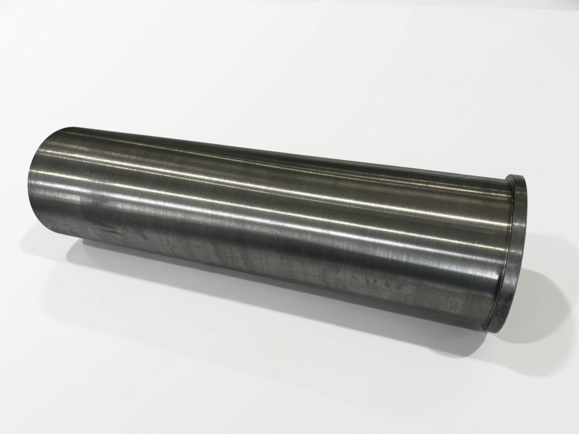 スチームチェストライナ｜長尺φ124.9×430旋盤精密加工の画像